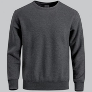 Herren Rundhals-Sweatshirt Mit Langen Ärmeln | Lässig
