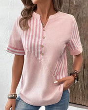 Louise | Elegante gestreifte Bluse