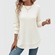 Arvenne Top mit Seitenschlitz | Übergangsjacke für Damen