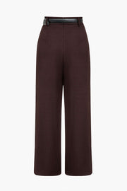 Elena | Elegante High-Waist Hose mit Wickeldetail