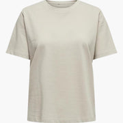 Damen T-Shirt mit Rundhals und kurzen Ärmeln aus Leichtstoff