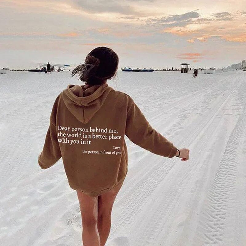 Liebevolle Botschaft Pullover für die kalte Jahreszeit