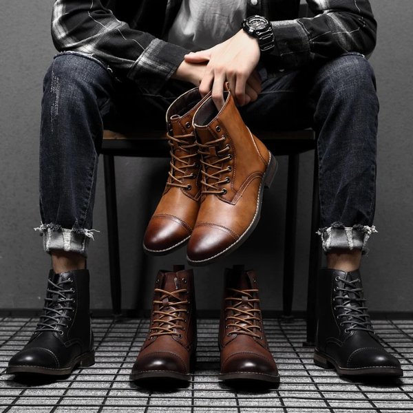 Shabtai - Eleganter Lederstiefel