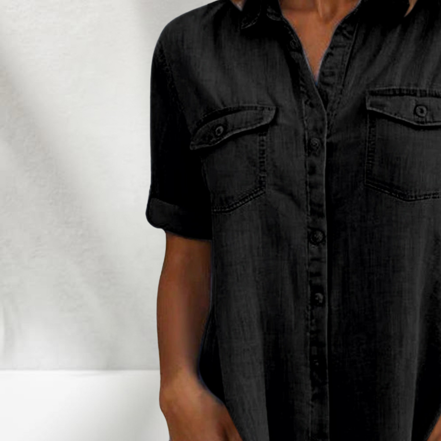 Lea | Feminines Damen Denim-Kleid modern und stilvoll