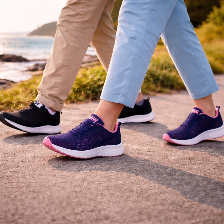 Orthopädische Slip-On-Sneaker für Damen | Fußgewölbestütze