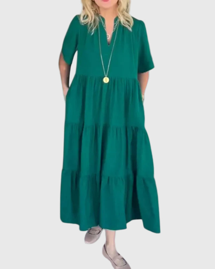 Rebekka | Damen Elegantes Maxikleid – Maxi Kleid Elegant für Anlässe 2026