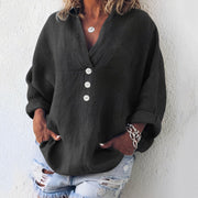 Sandra - Lässiges Langarmhemd für Damen