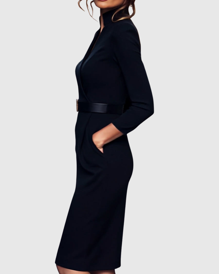 Meirav - Elegantes Midi Kleid