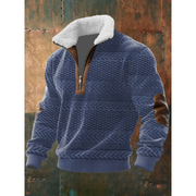 MILIANIA | FLEECE-PULLOVER MIT HOCHSCHLOSS