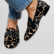 Priszilla – Halbschuhe Mit Tierprint