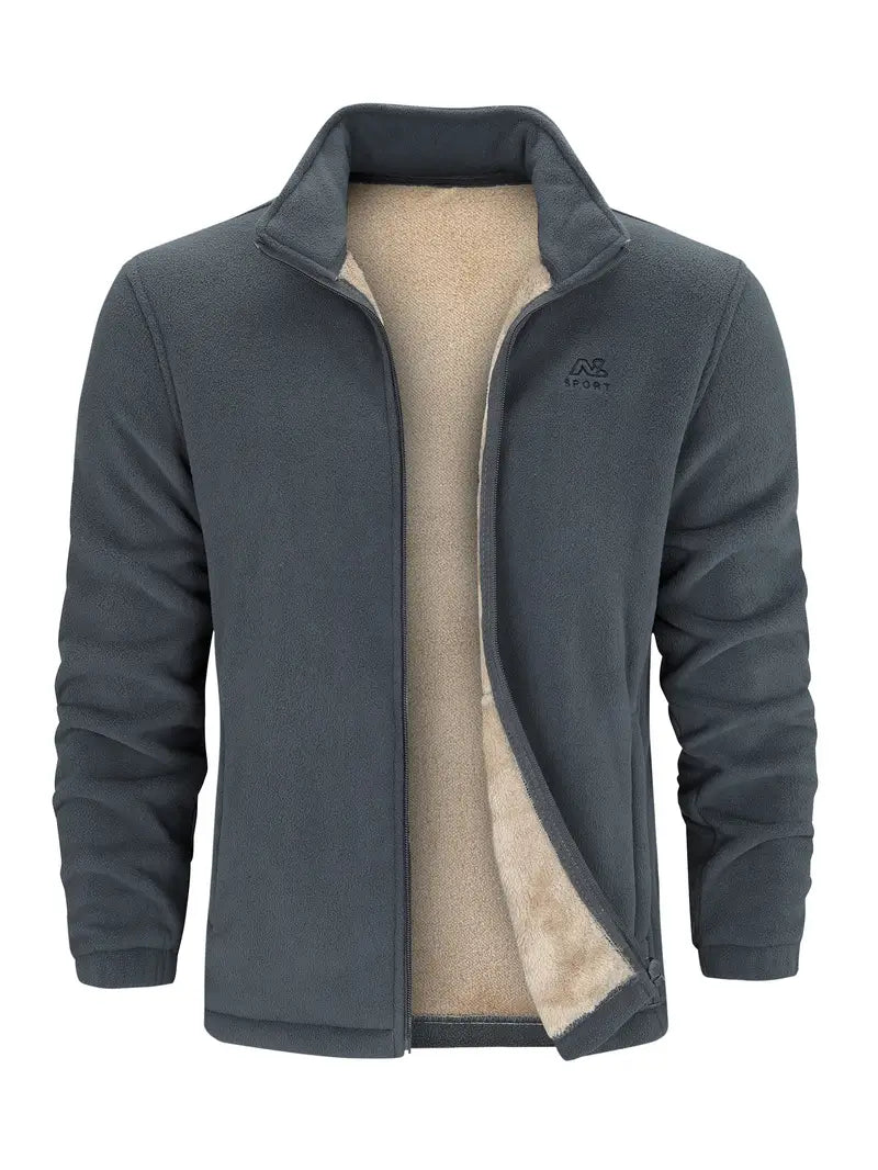 Gefütterte Fleecejacke Für Herren | Winter