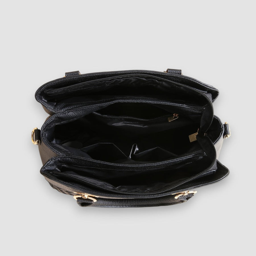 Lucy | Elegante Handtasche mit abnehmbarem Riemen