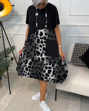 Lina | Luftiges Sommerkleid mit Rundhalsausschnitt