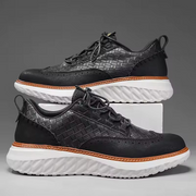 Maximilian | Stilvolle Brogue Leder Sneakers für Herren