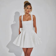 Heidi-Mode | Mode personalisierte Schleife Partykleid