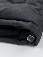 Lässige Daunenjacke Mit Kapuze Für Herren | Winter