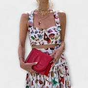 Heather - Elegantes Zweiteiliges Rock-Set