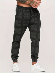 Hose Herren | Jogginghose Mit Karomuster