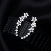 Yazaria – Ohrringe mit Blumenmuster