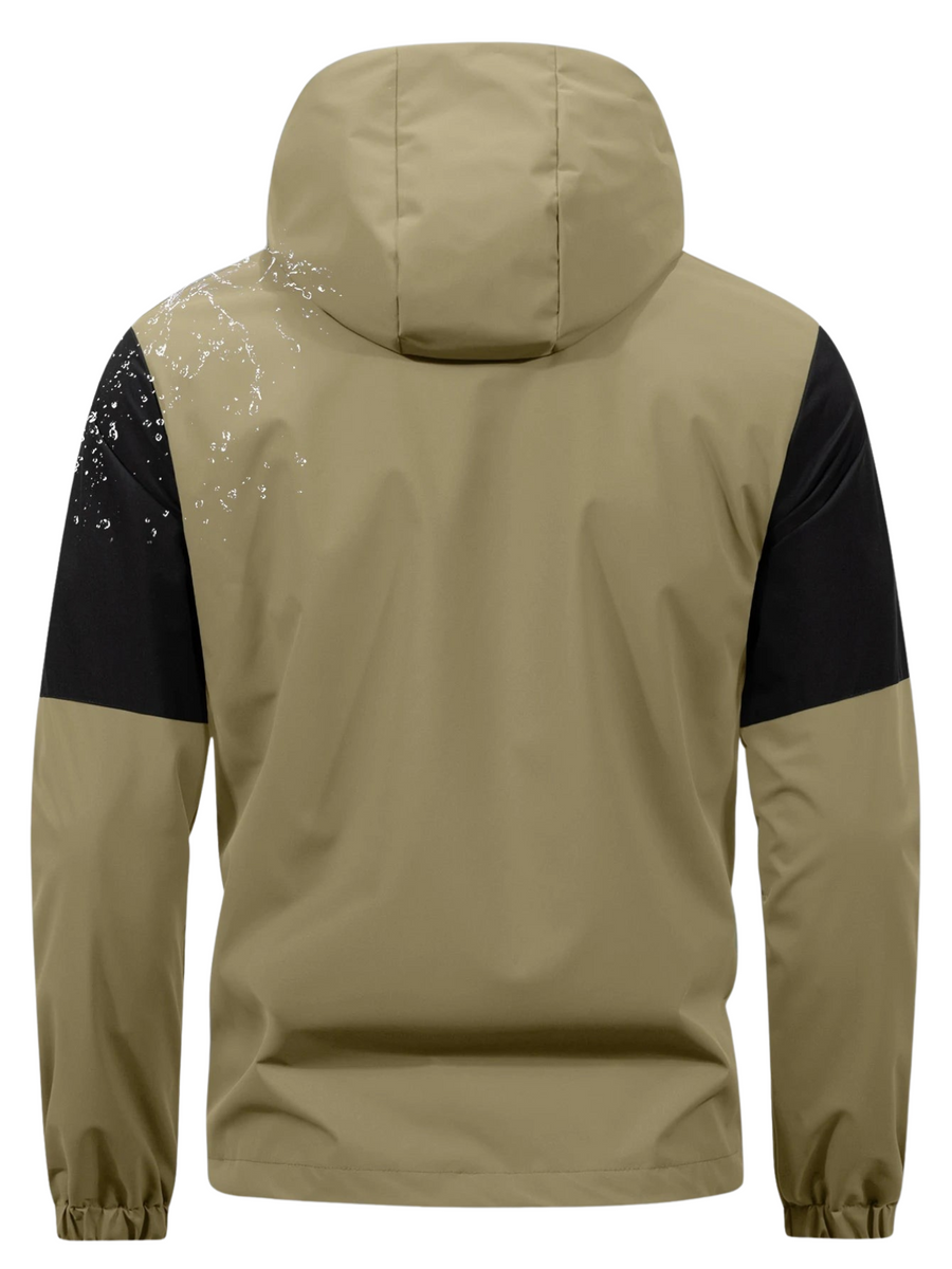 Tezaro | Wasserdichte Windbreakerjacke für Herren Herbst