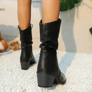 Stilvolle Cowboy-Stiefel Für Damen | Niedriger Absatz