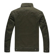 Herren Biker Winterjacke Mit Langen Ärmeln | Mit Reißverschluss