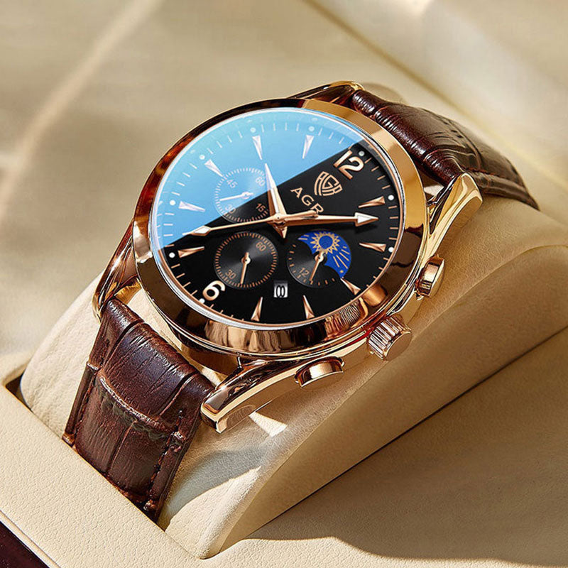 Zeitlose Luxus-Armbanduhr