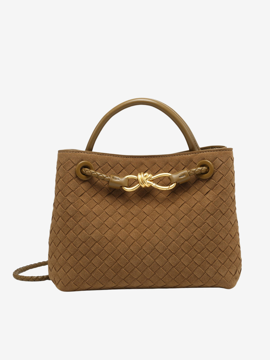 Elegante Vegane Lederhandtasche – Alltagstasche mit Verstellbarem Riemen & Großem Stauraum