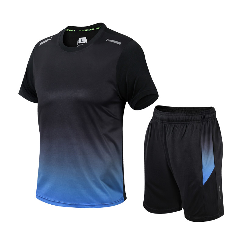 Set activewear da uomo | Tuta da allenamento con sfumature di colore