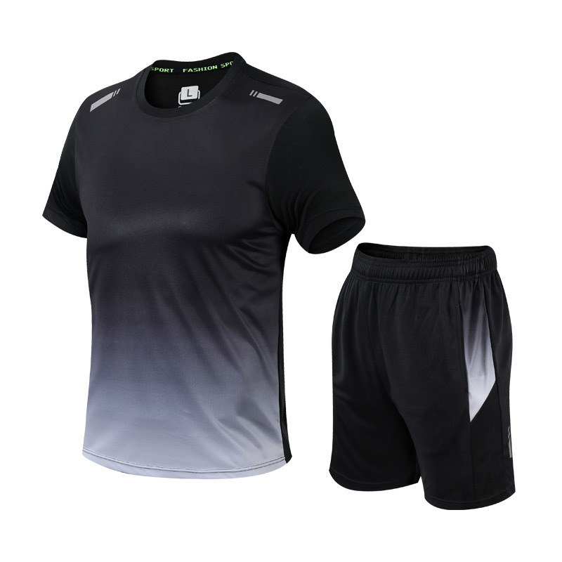 Set activewear da uomo | Tuta da allenamento con sfumature di colore