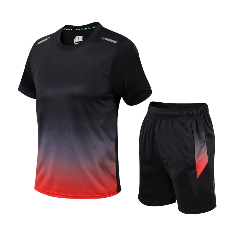 Set activewear da uomo | Tuta da allenamento con sfumature di colore