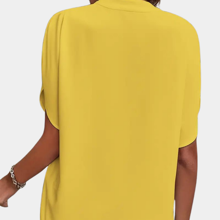 Simone | Elegante V-Ausschnitt Bluse