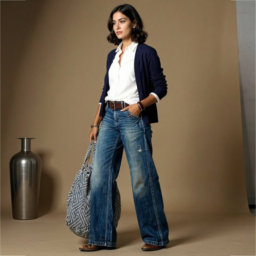 Livia | Maßgeschneiderte Damen Soft-Touch-Hose modern
