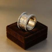 Dulce™ - Vintage Silberbeschichteter Ring