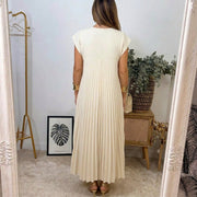 Sommerkleid Damen | Plissierter Maxirock & Zeitloser Eleganter Schnitt
