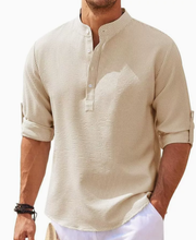 Anselm | Camicia da uomo in poliestere con vestibilità regolare