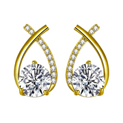 Arielle | Orecchini placcati oro eleganti e leggeri