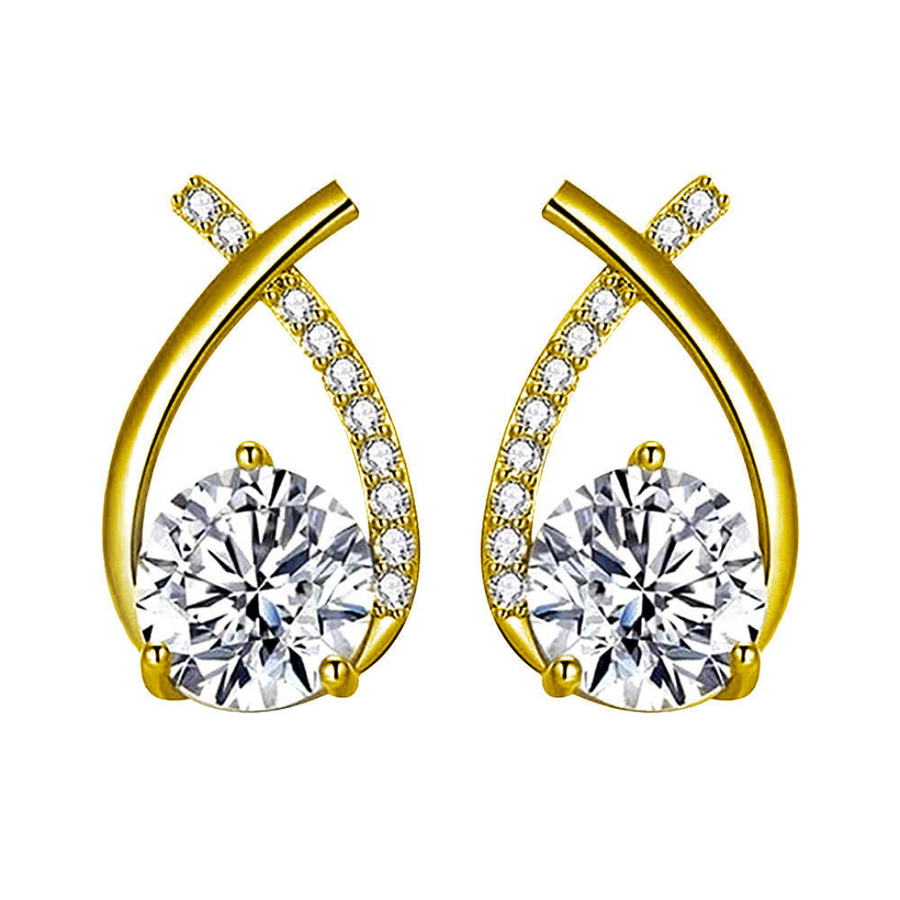 Arielle | Orecchini placcati oro eleganti e leggeri
