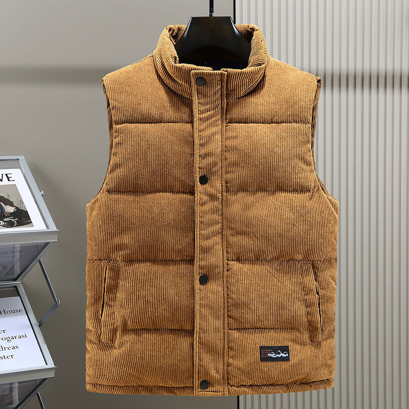 Ärmellose Winterweste mit zeitlosem Design