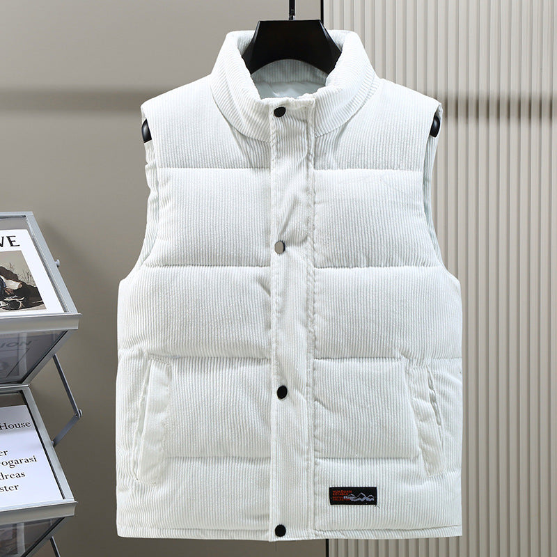 Ärmellose Winterweste mit zeitlosem Design
