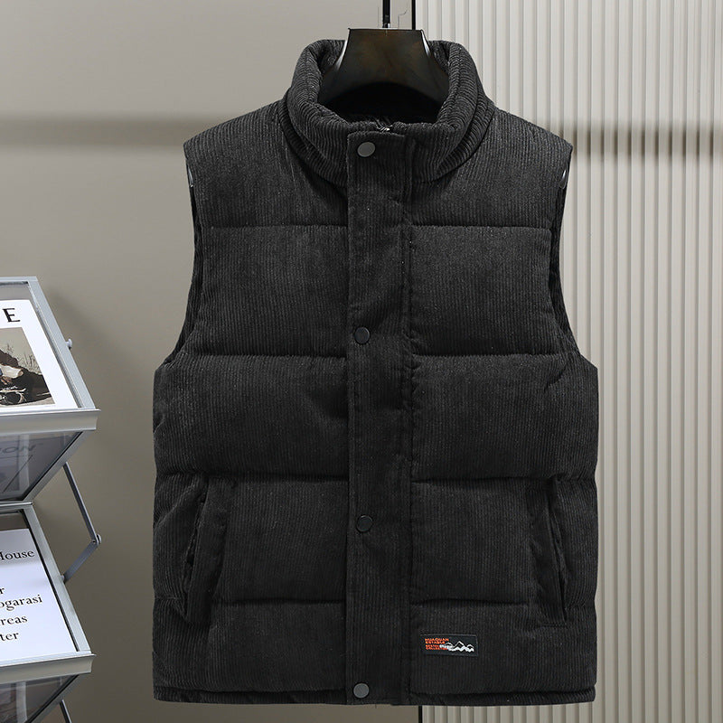 Ärmellose Winterweste mit zeitlosem Design