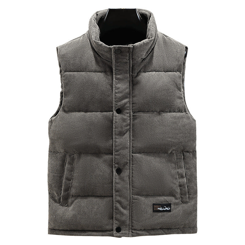 Ärmellose Winterweste mit zeitlosem Design