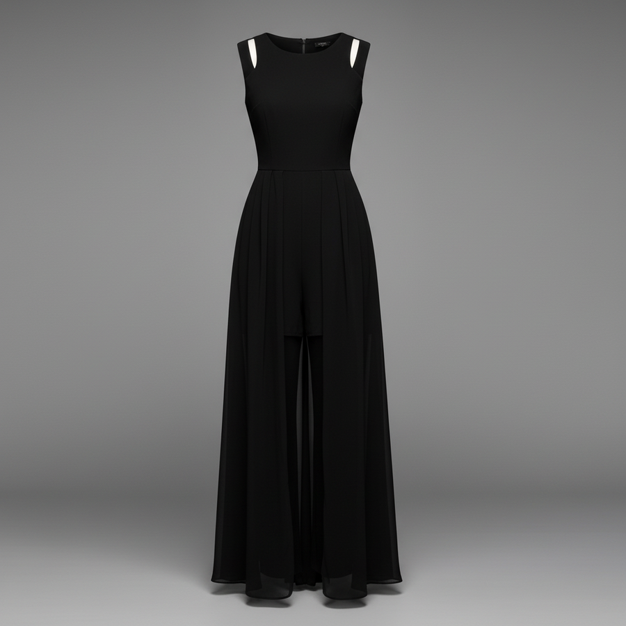 Tuta larga senza maniche donna | Moda estiva femminile