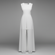 Tuta larga senza maniche donna | Moda estiva femminile