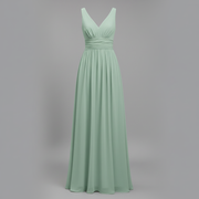 Abito estivo donna senza maniche | Vestito midi elegante con scollo a V, leggero