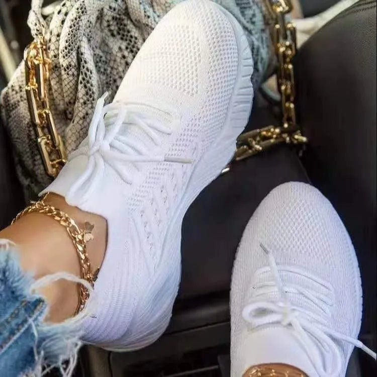 Sneaker donna traspiranti | Scarpe ortopediche in mesh leggere, comode