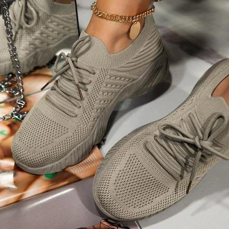 Sneaker donna traspiranti | Scarpe ortopediche in mesh leggere, comode