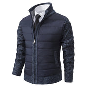 Herren Winter Strickjacke | Mit Reißverschluss