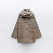 Anna | Strickjacke mit Schalkragen