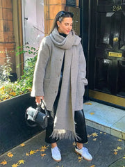 Anna | Strickjacke mit Schalkragen